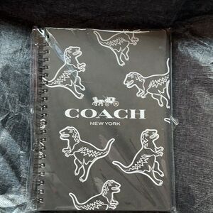 Coach Rexy Repeat Spiral Notebook NIP